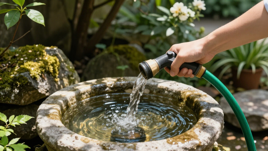outdoor fountain