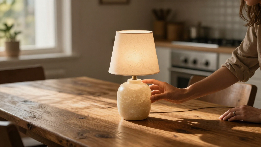 best travertine table lamps