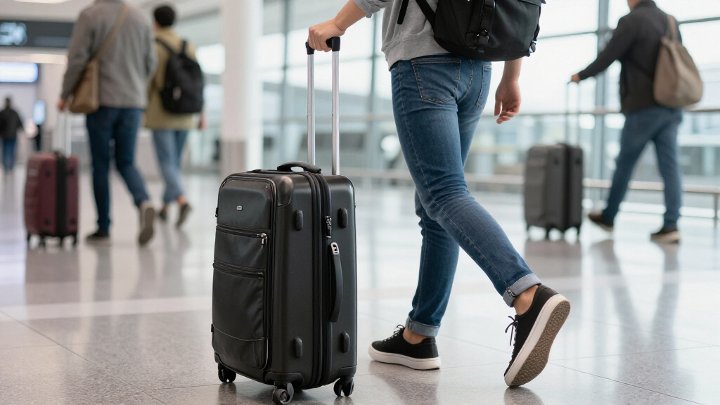 rolling suitcases for destination events