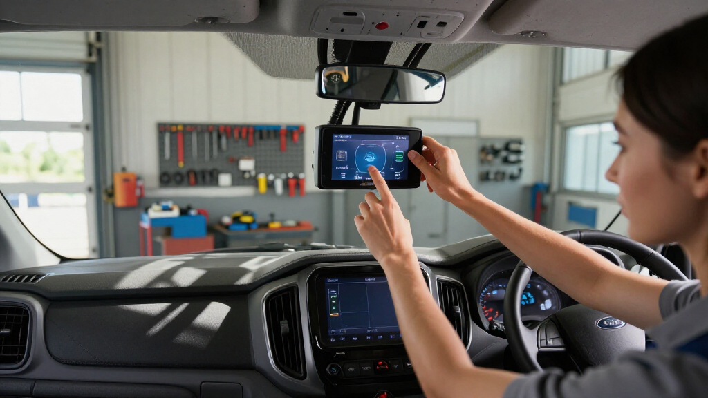 best Ford Transit digital rearview systems