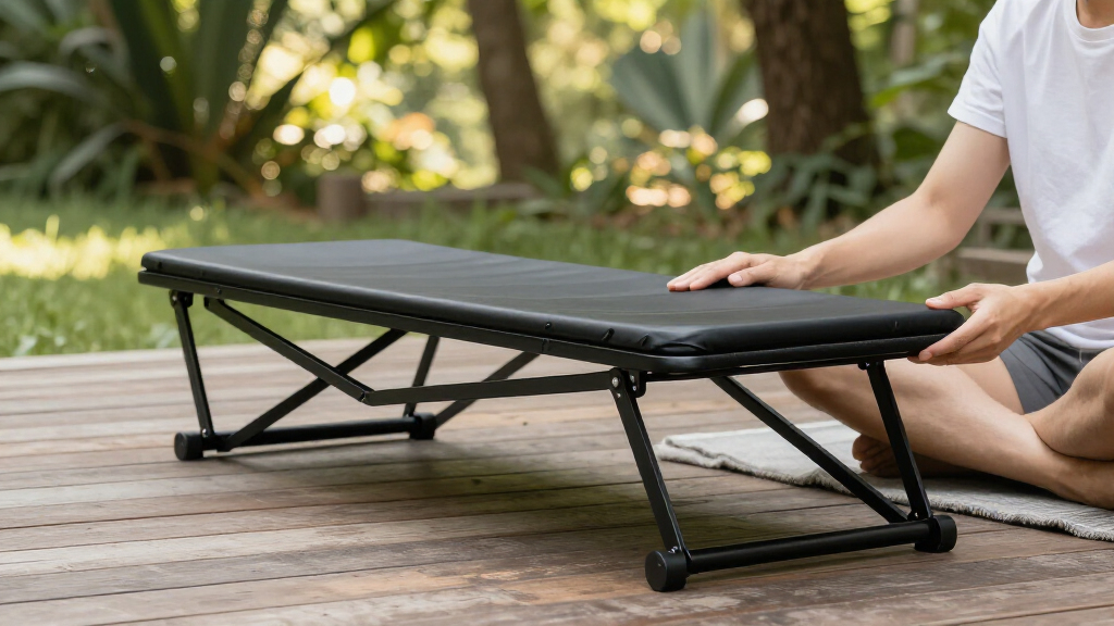 foldable meditation benches