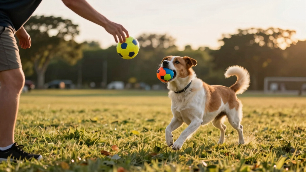dog soccer toys