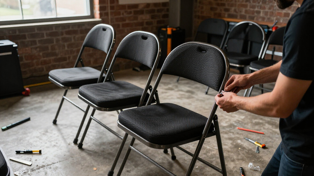 best space saving theater seating for sports basement