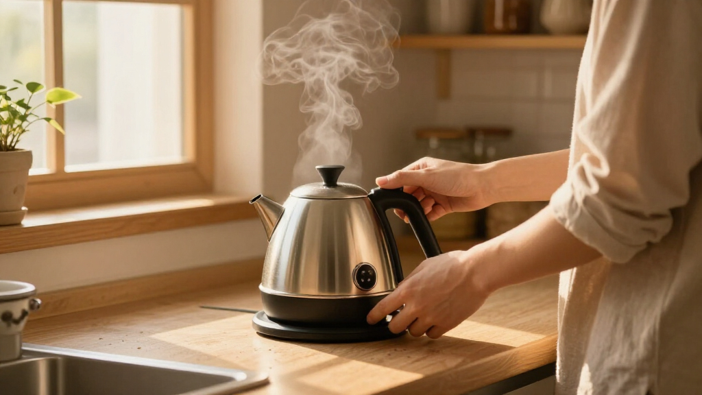 electric kettle with temperature control