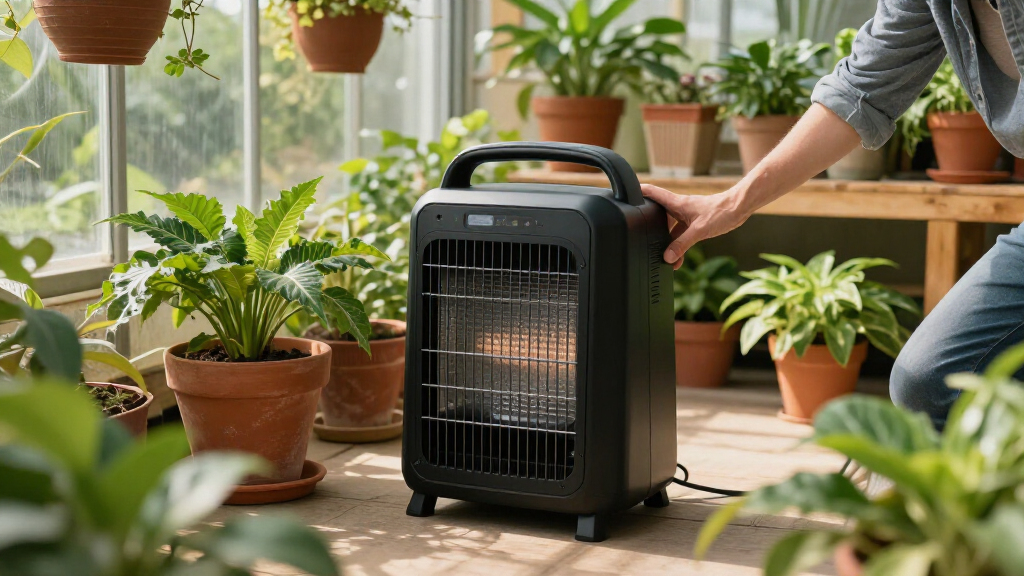 compact greenhouse heaters