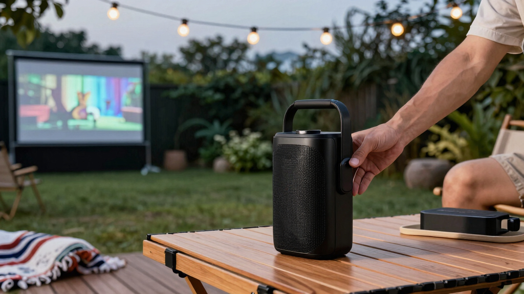 party speakers for movie night