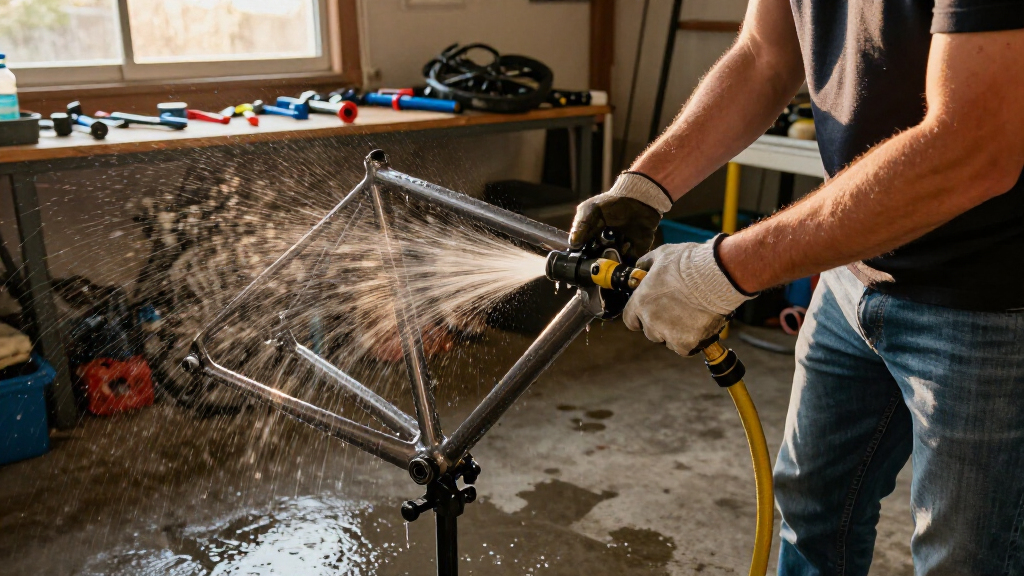 best bike repair stand wash attachments