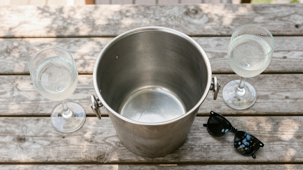 best ice bucket set stainless steel