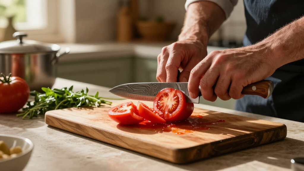 damascus knives for kitchen