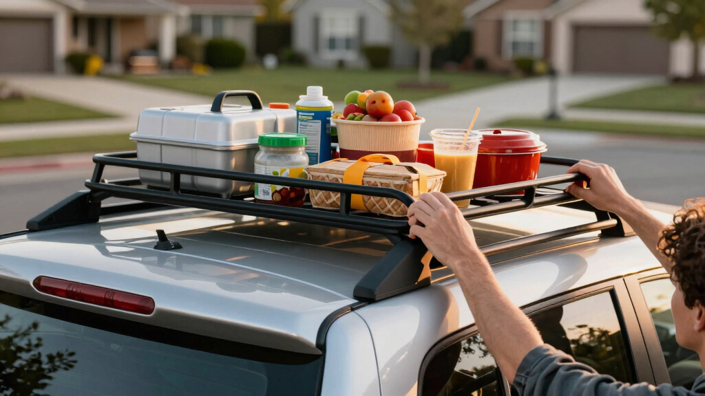 car roof rack for tailgating