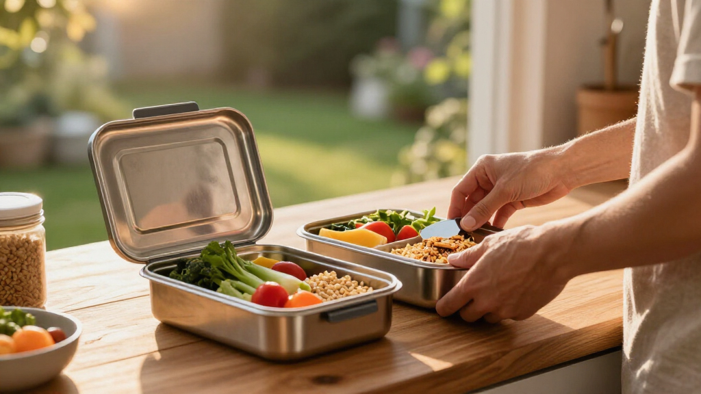 stainless steel lunch containers
