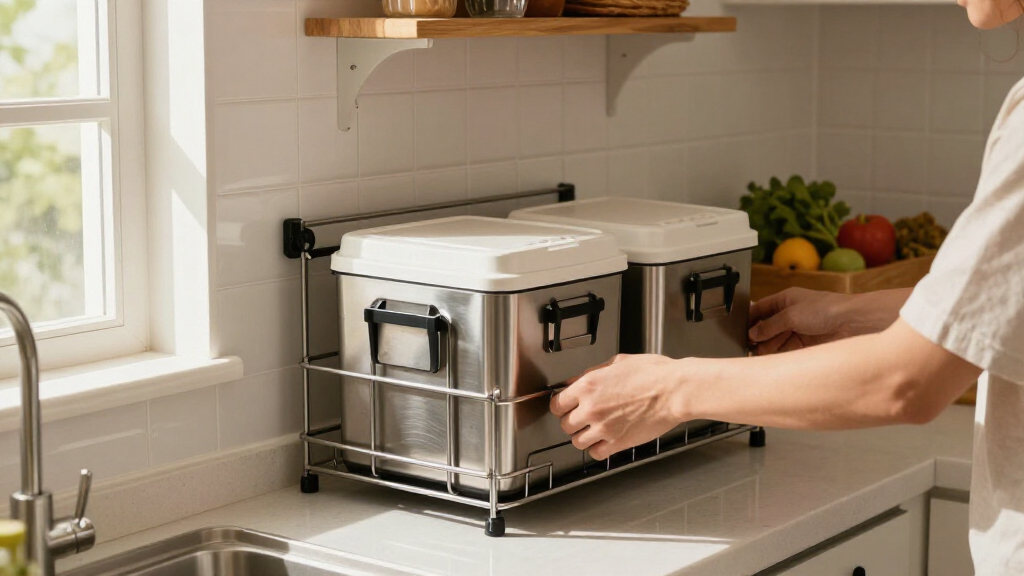 wall mounted rack for coolers