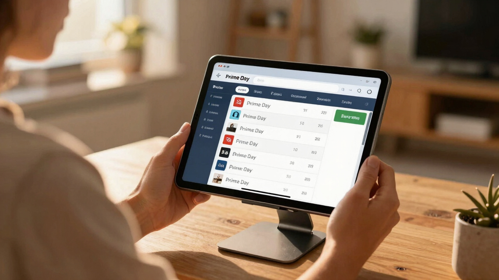 display scheduling board prime day deals