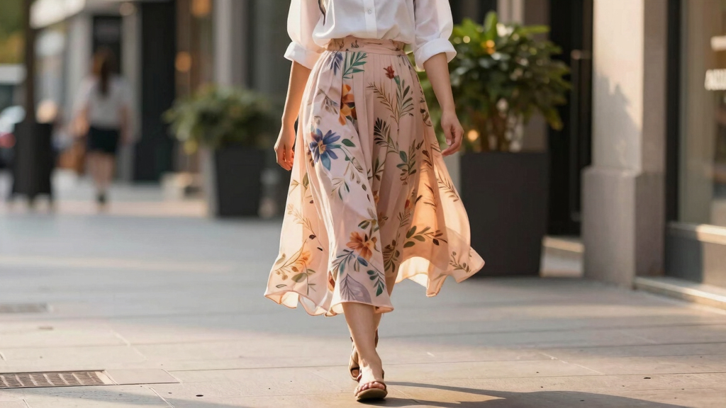 best summer midi skirts