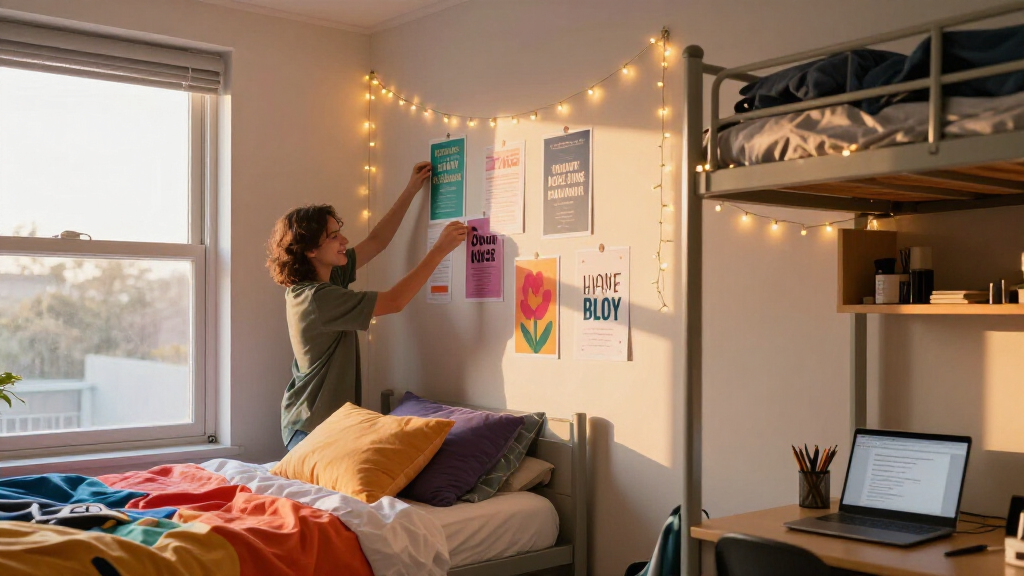 motivational dorm room decor