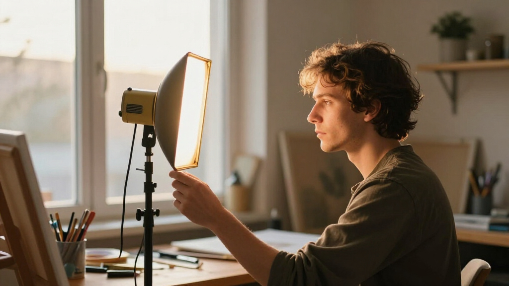premium studio lighting kit for professional artists