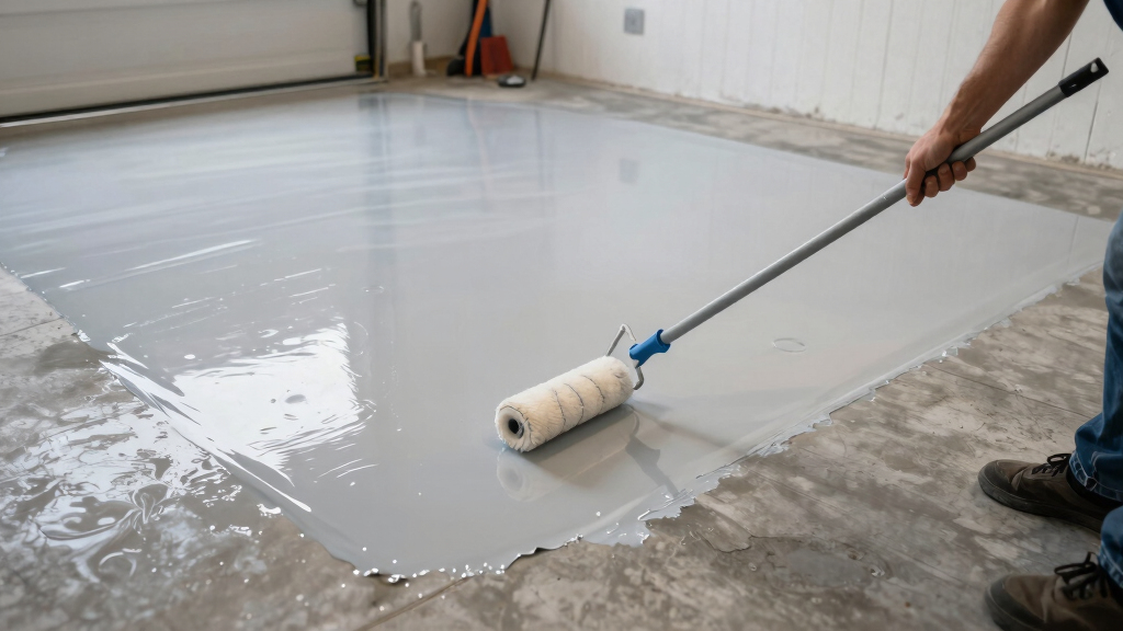 garage floor clear coat topcoat