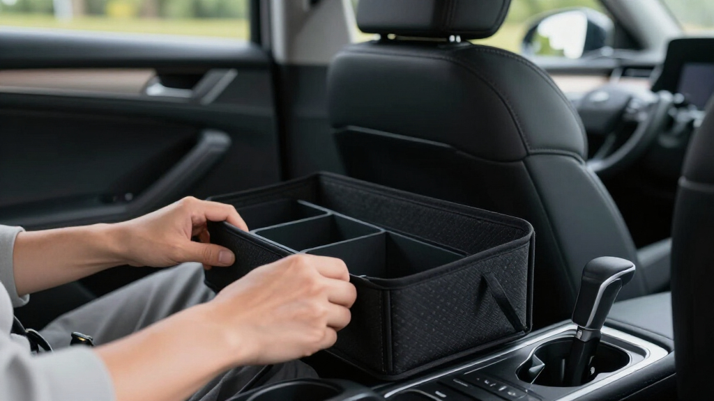 mobile office organizer for car