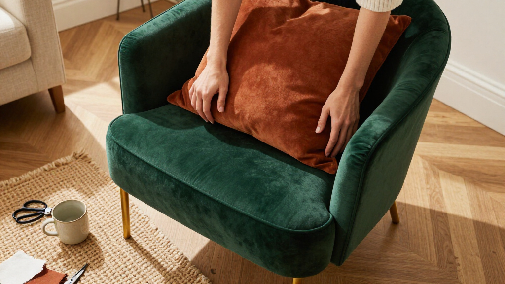 velvet accent chairs
