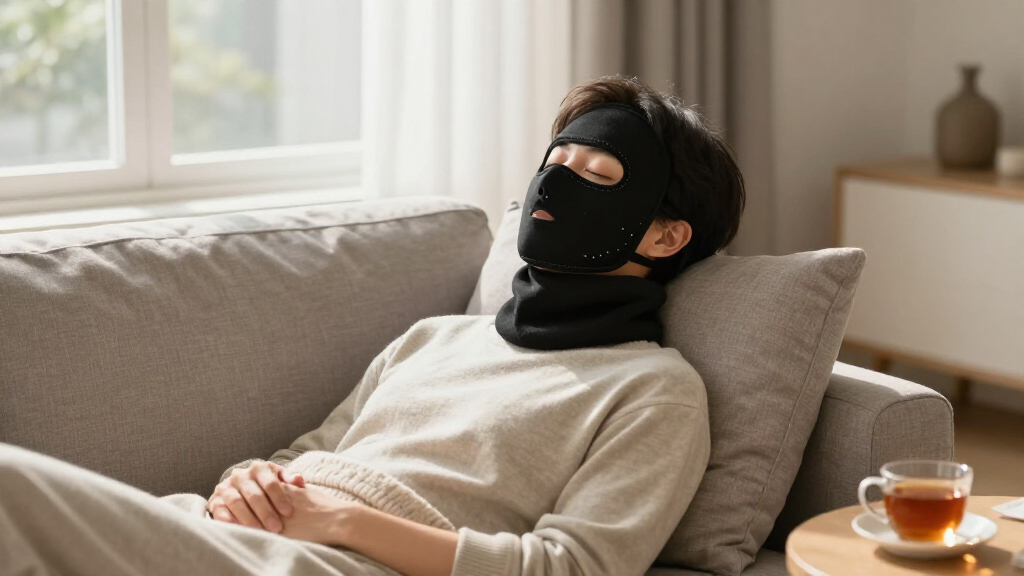 best led neck and face mask set