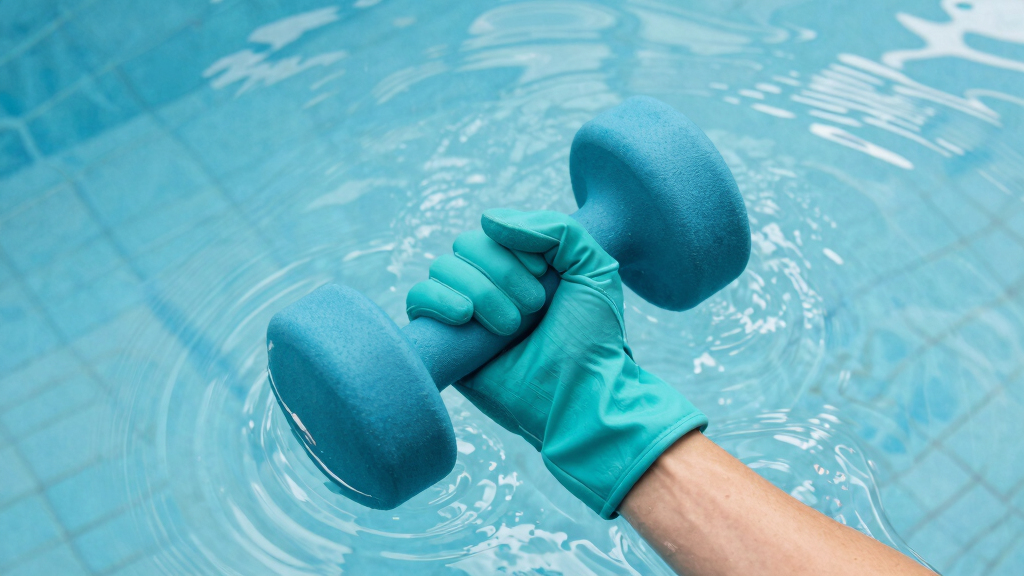aqua fitness gloves