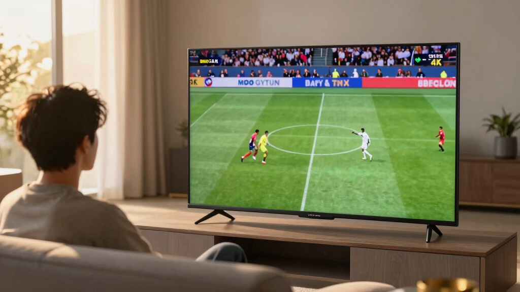 4K smart TVs for sports