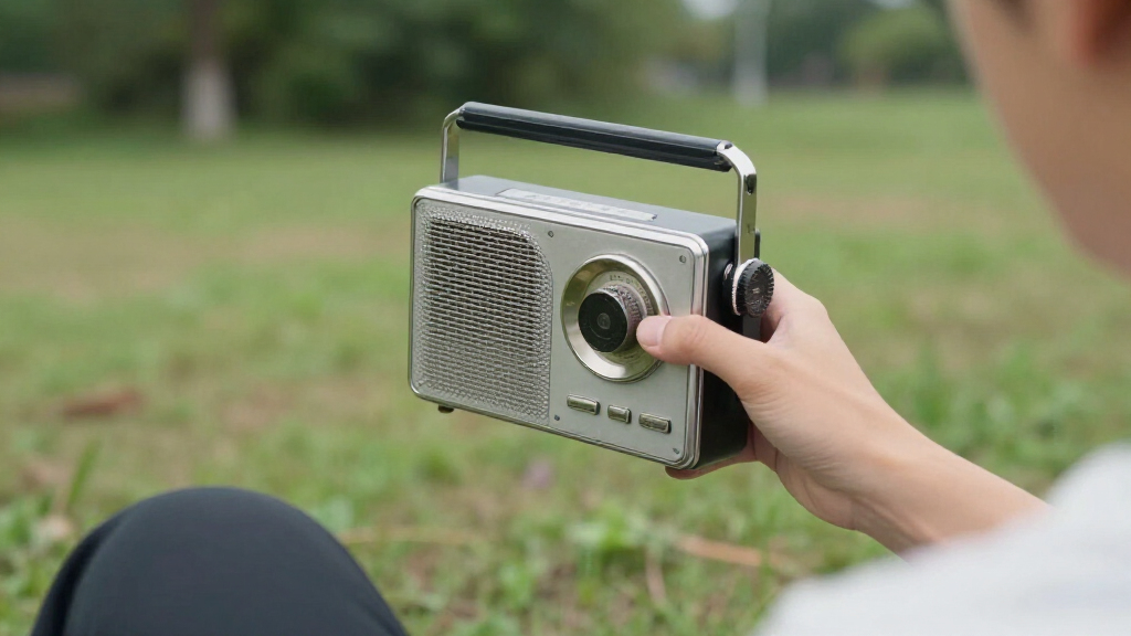 hand crank radio with weather alert