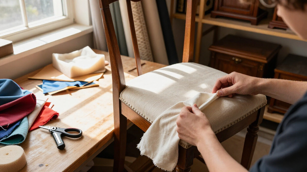 cost effective solutions for reupholstering old chairs