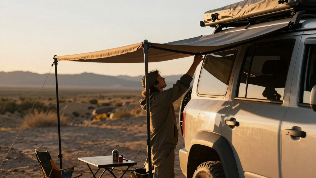 270 degree awning for overland rigs