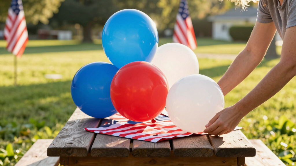 patriotic outdoor party supplies