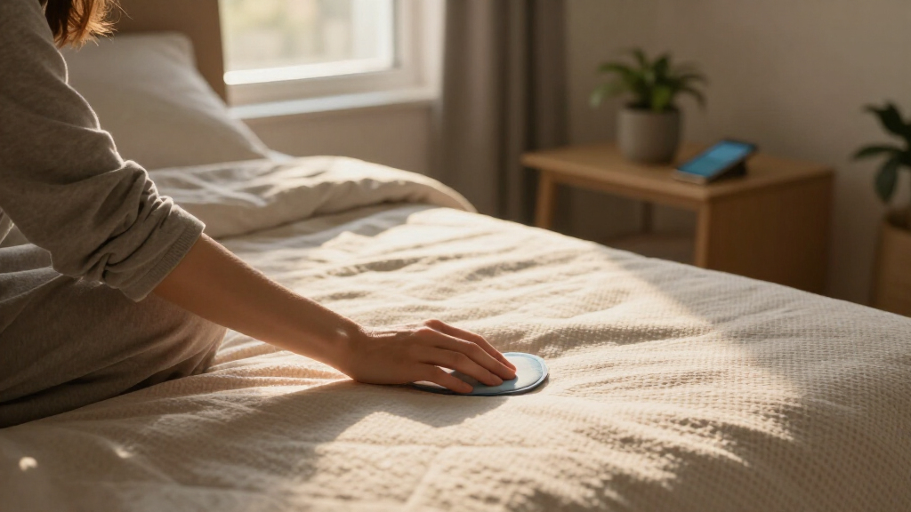 bedside sleep tracking pads