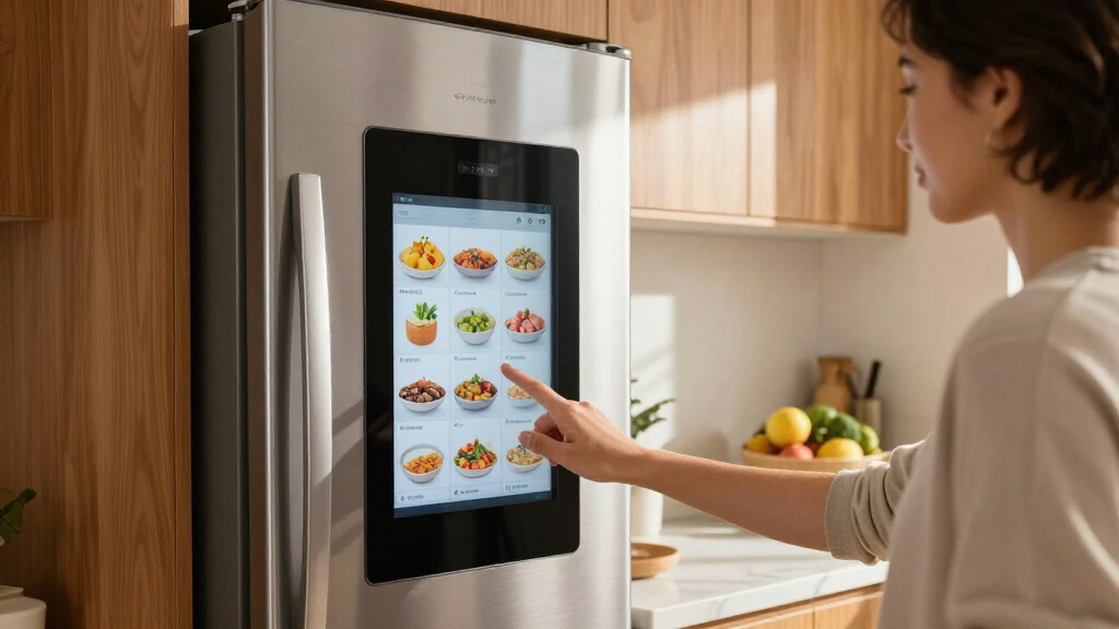 smart refrigerators with touch screens