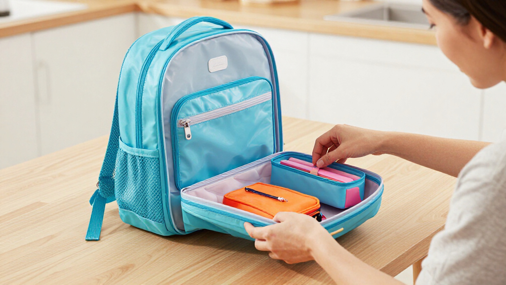 kids' school backpack organizers