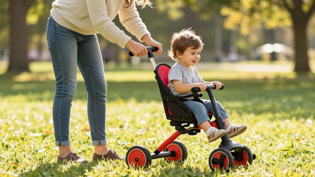folding stroller trike for toddlers