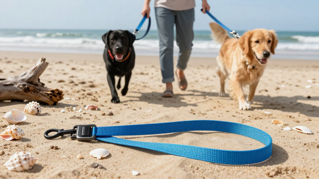 ocean plastic dog leashes