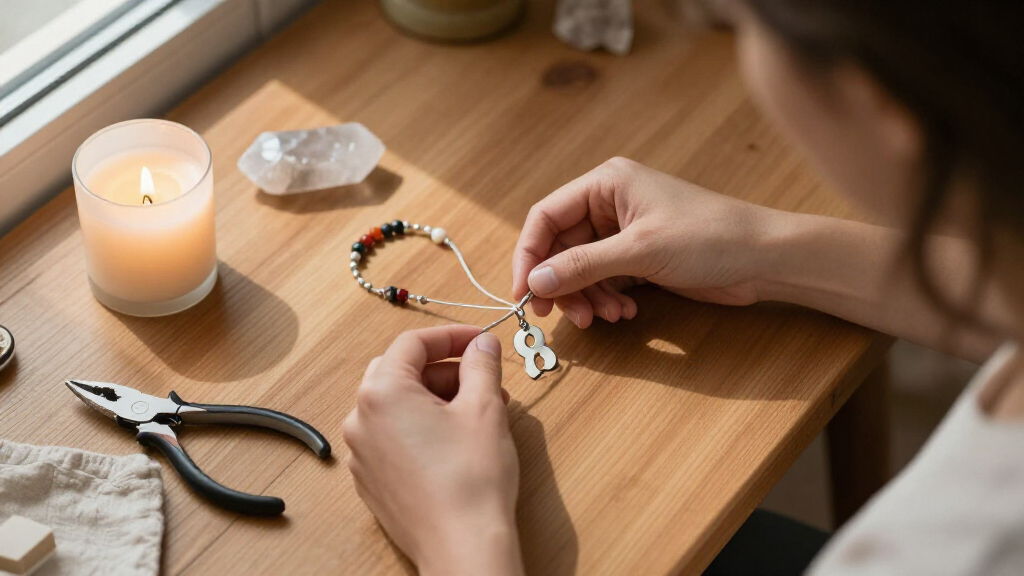 number sign necklace for beginners
