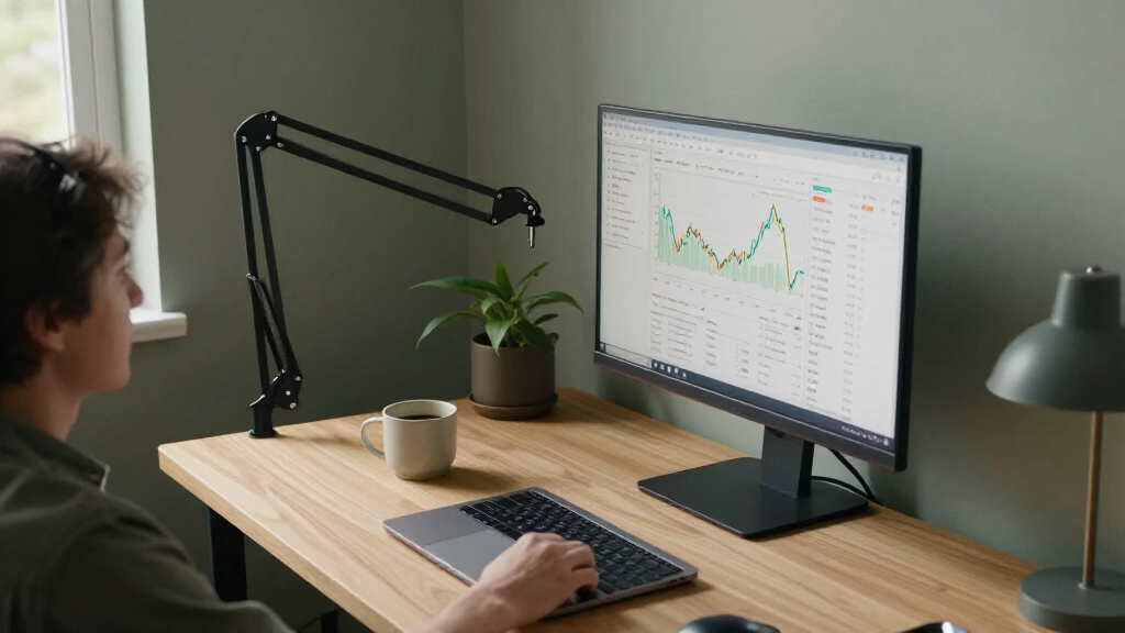 best monitor arm for small desk office setup
