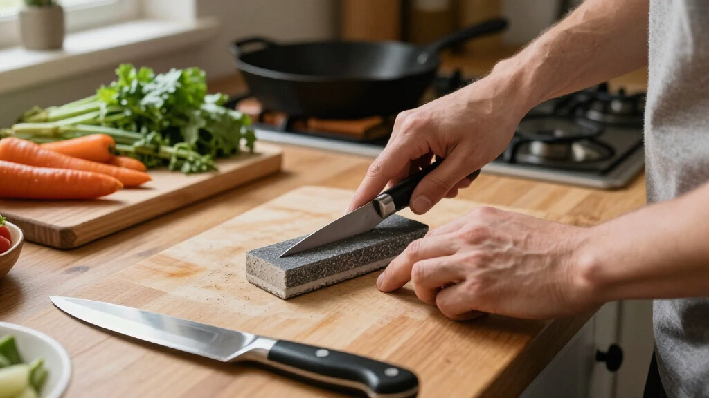 high ticket whetstone sharpening kit for meal prep and hosting