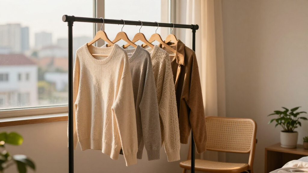 garment rack for small spaces