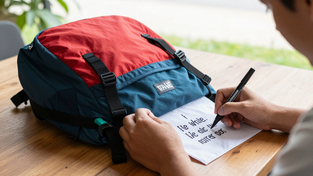 motivational quote backpacks