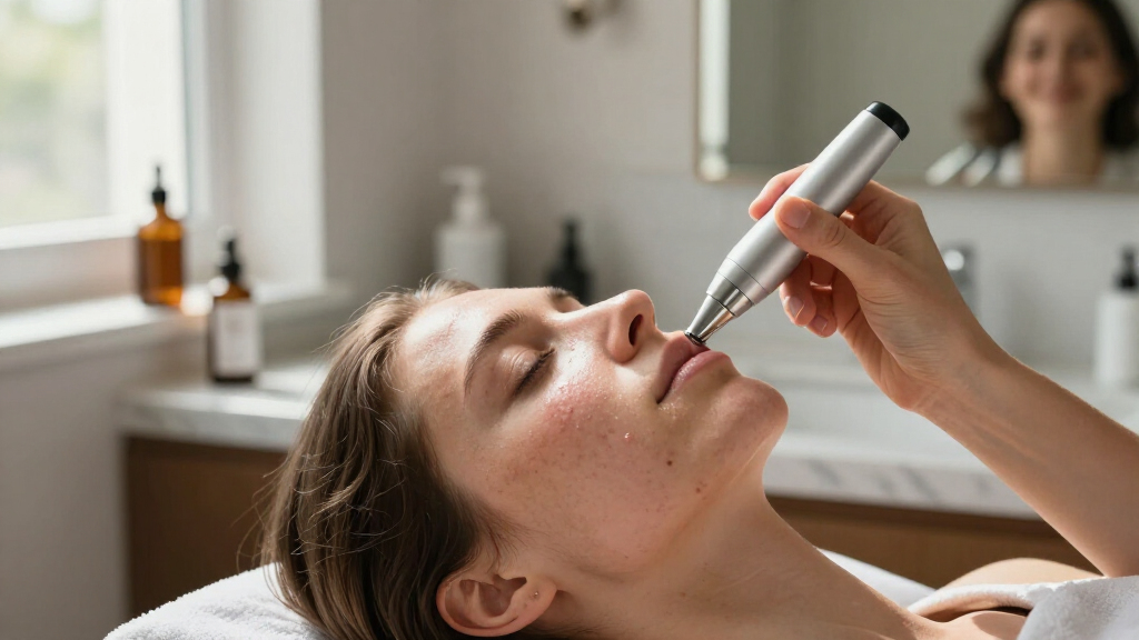 high frequency wand for acne prone skin