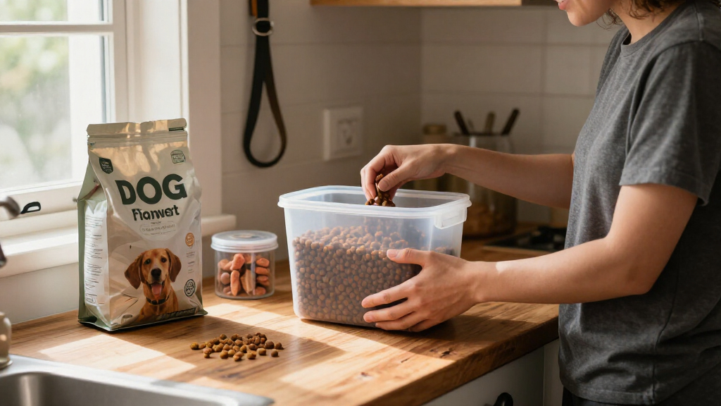 dog food storage