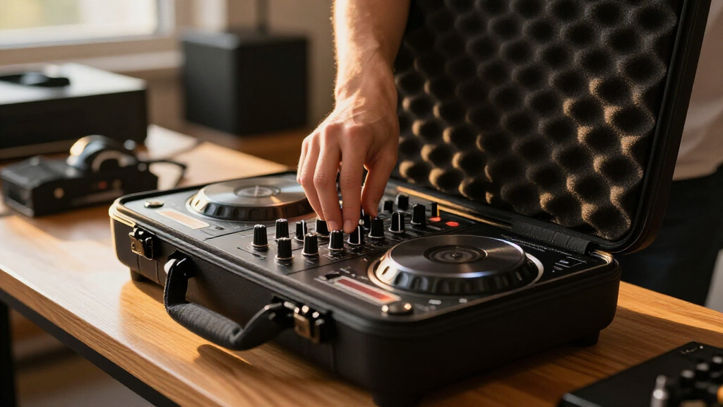 compact DJ controller cases