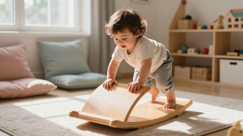 montessori climbing arch rocker
