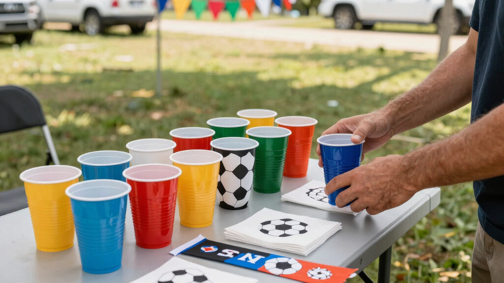 soccer tailgate party supplies