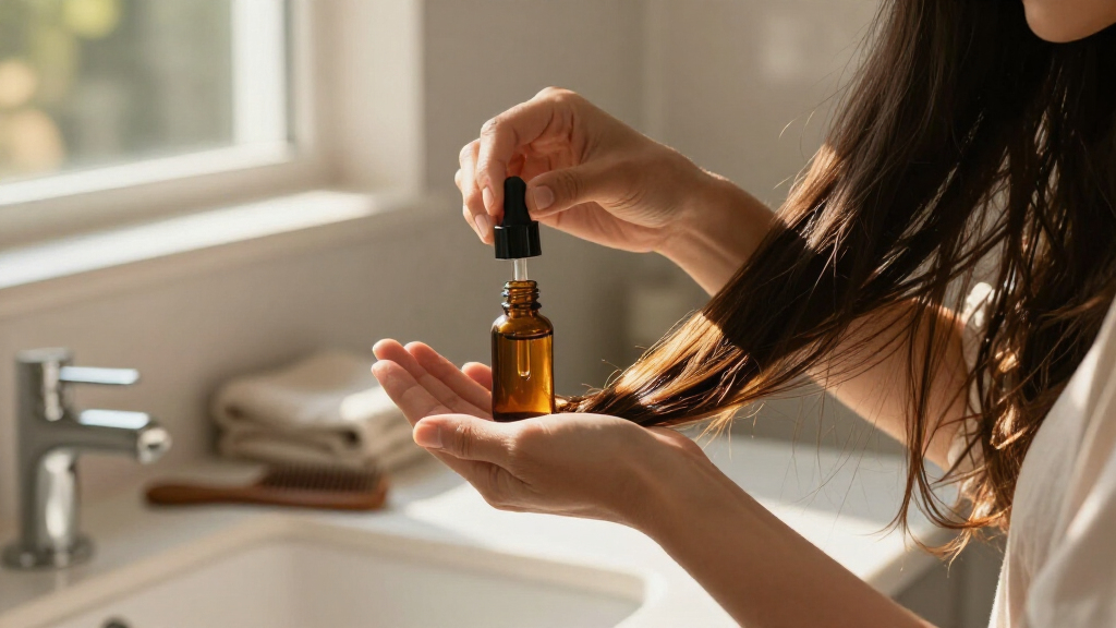 best hair glossing oils