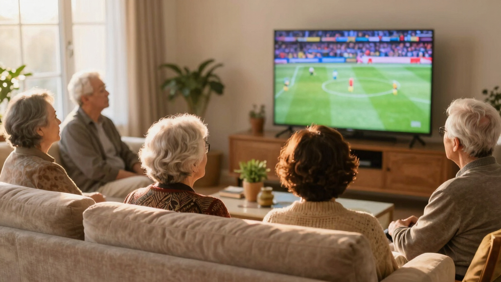 large-screen TVs for watch parties