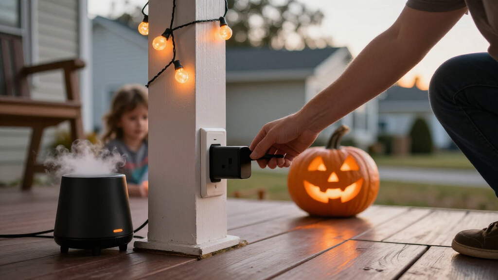 smart plugs for Halloween displays