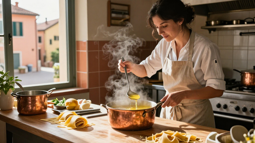Choose a Broth That Supports the Pasta