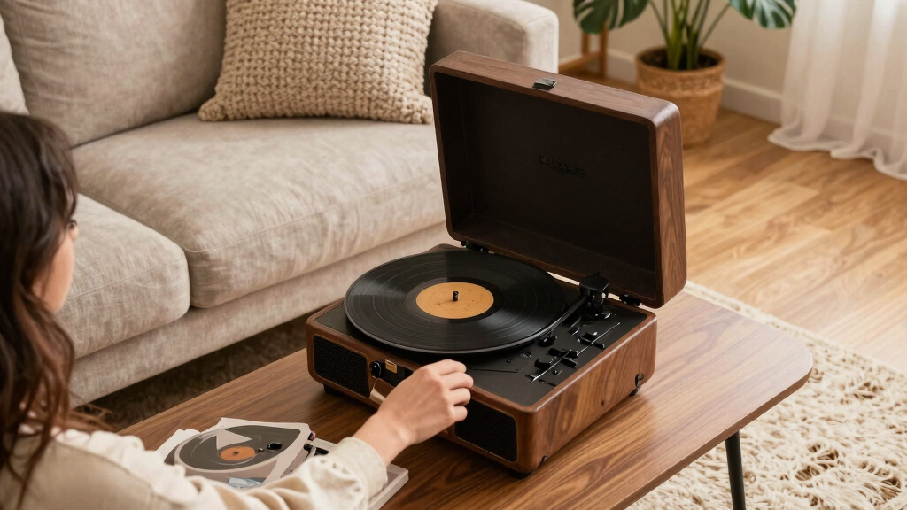 7 Best Record Players for Cozy Living Rooms in 2026